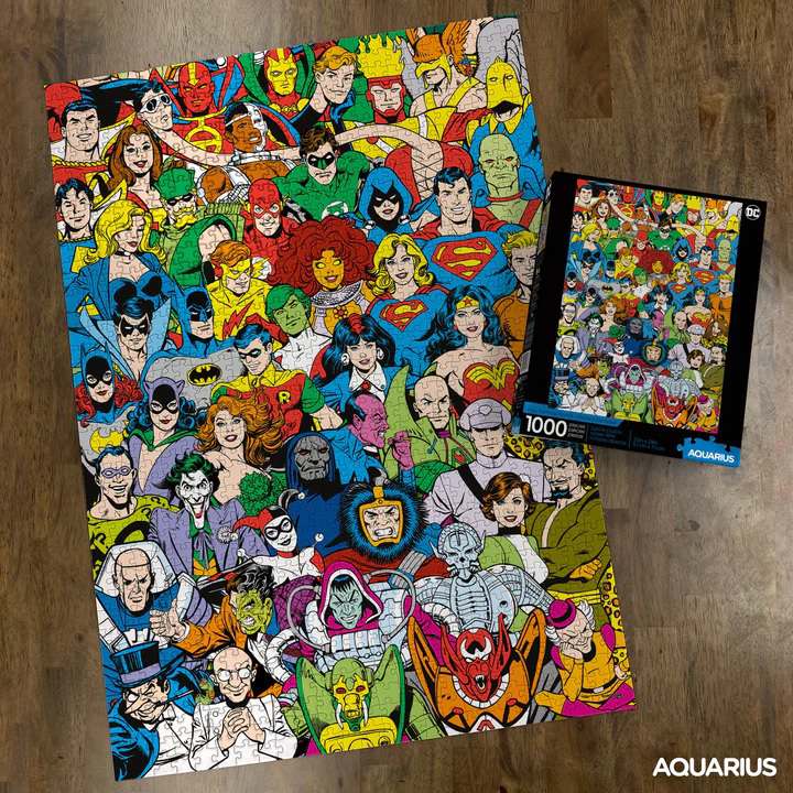 Puzzle DC Retrò Aquarius Ent 70x50cm 1000pz