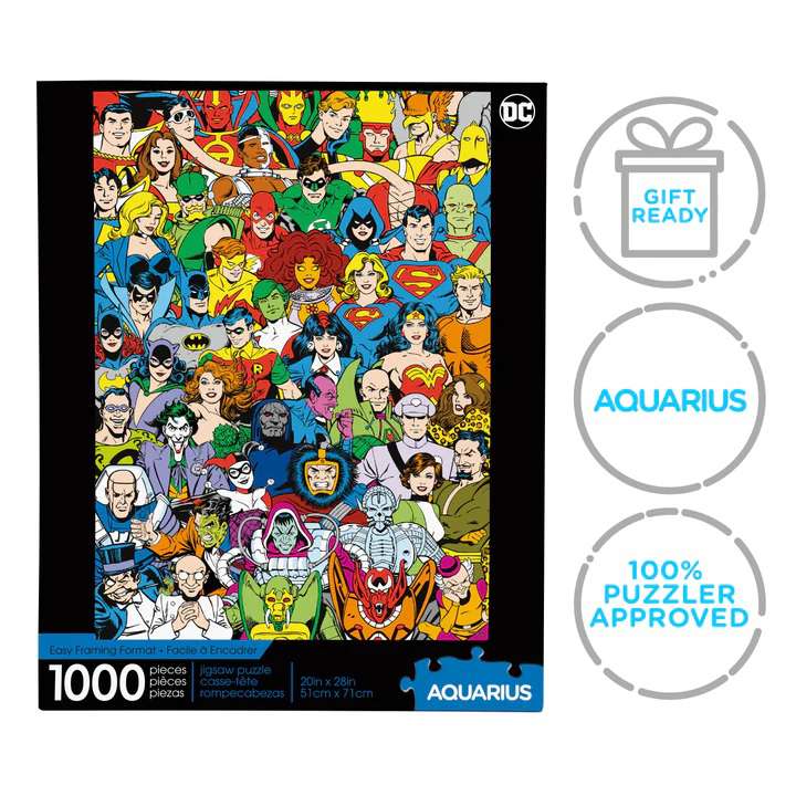 Puzzle DC Retrò Aquarius Ent 70x50cm 1000pz