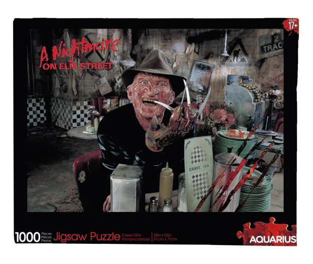 Puzzle Freddy Krueger Aquarius Ent 51x71cm 1000pz