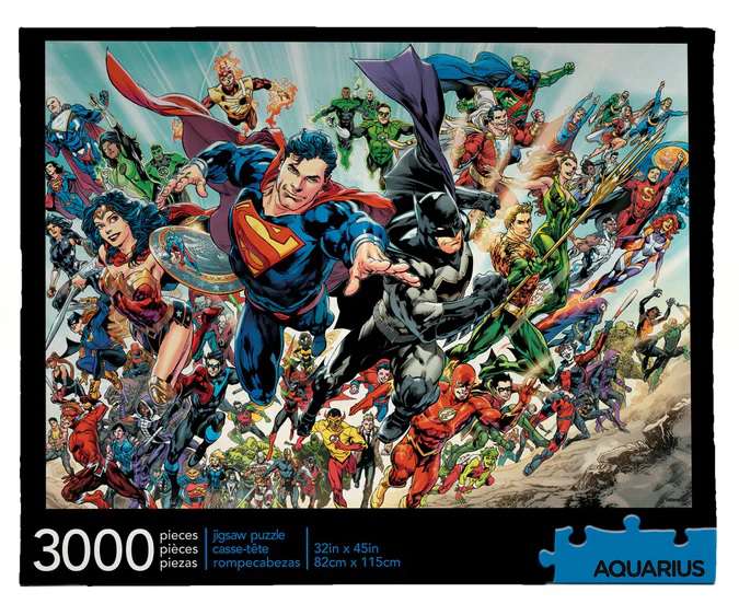 Puzzle Dc Comics Aquarius Ent 82x115cm 3000pz