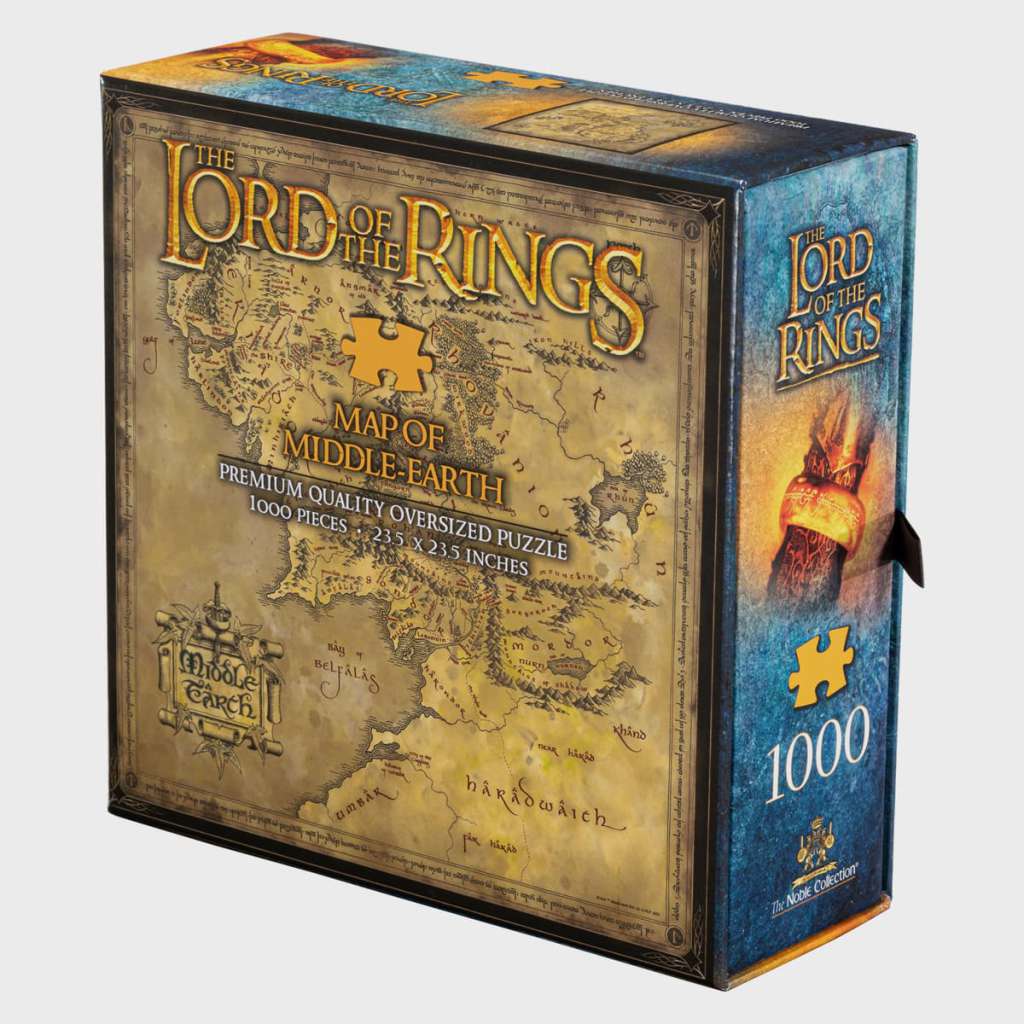 Puzzle Terra Di Mezzo Lord of the Ring Noble Collections 58x58cm 1000pz