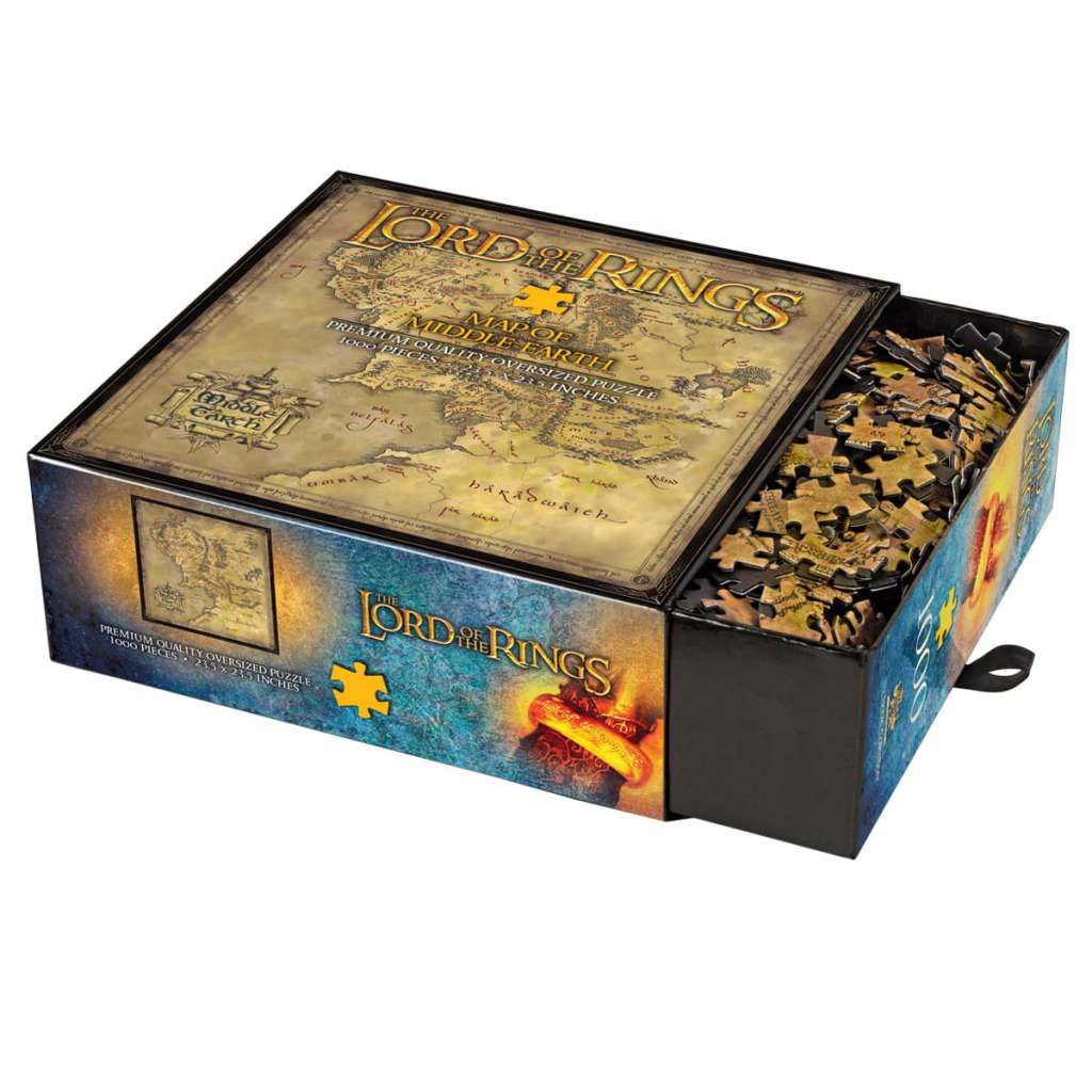 Puzzle Terra Di Mezzo Lord of the Ring Noble Collections 58x58cm 1000pz
