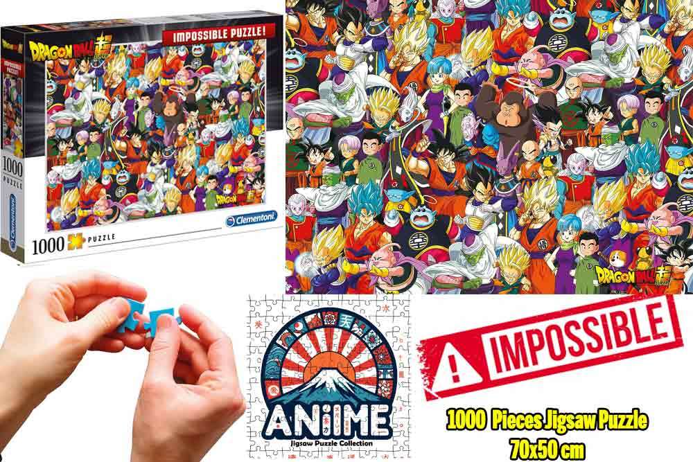 Puzzle Dragon Ball Super IMPOSSIBILE Clementoni 70x50cm