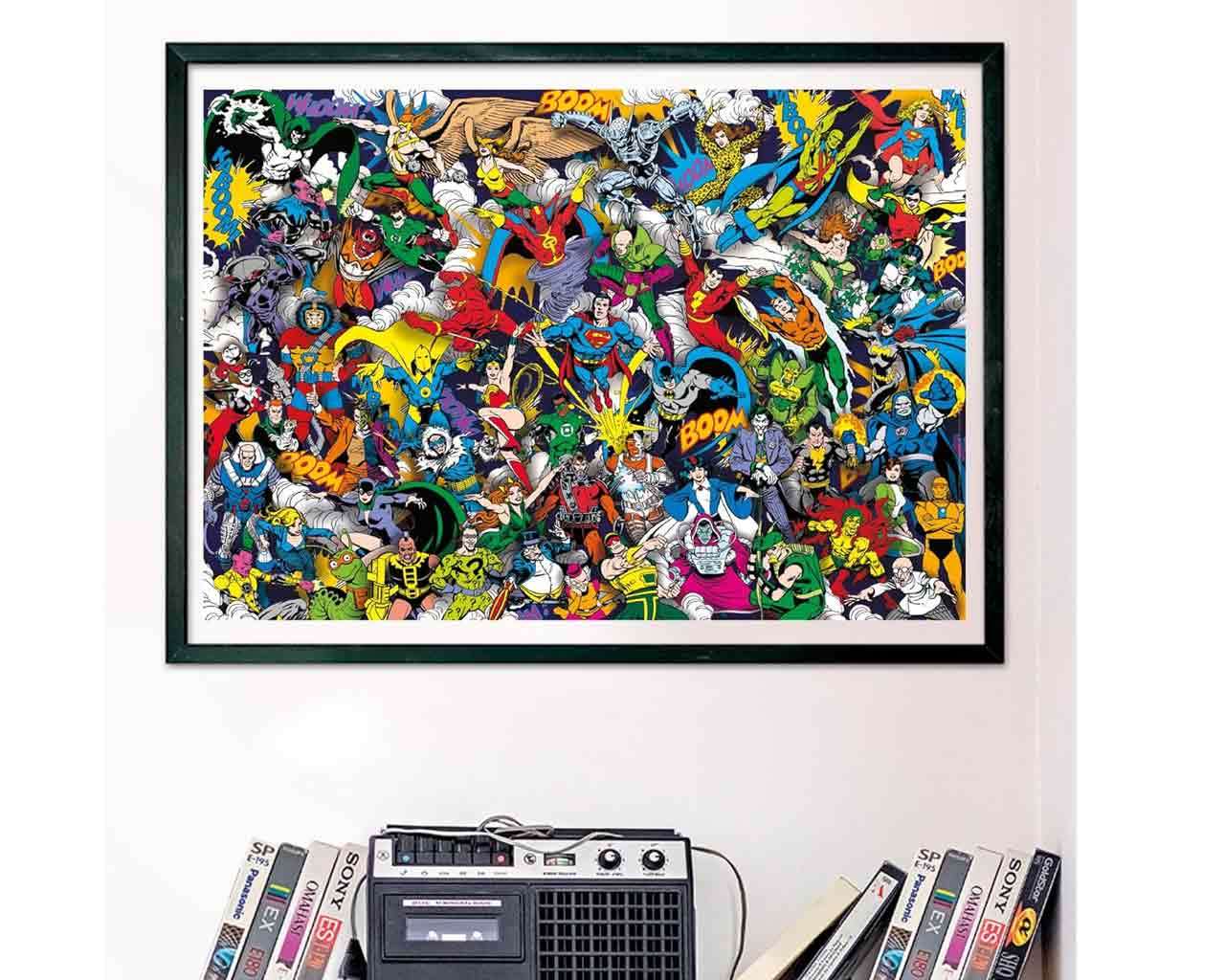 Puzzle DC Silver Age IMPOSSIBILE 70x50cm 1000pz