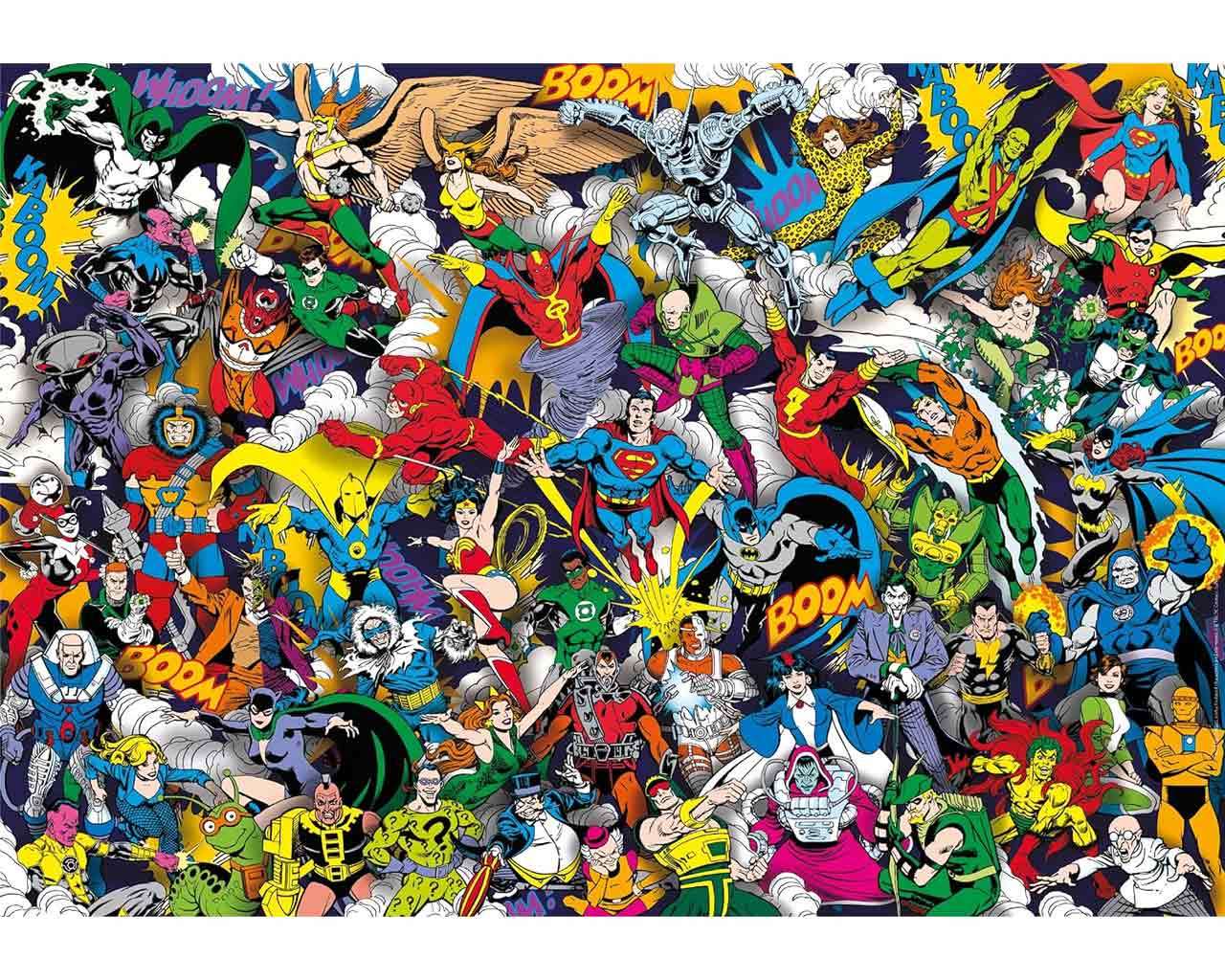 Puzzle DC Silver Age IMPOSSIBILE 70x50cm 1000pz