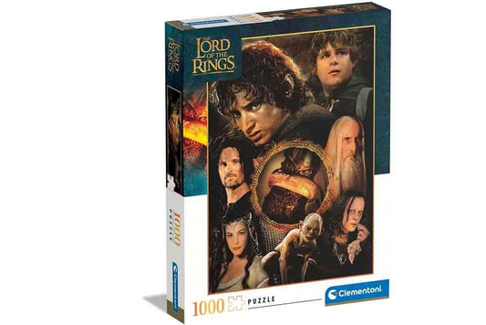 Puzzle Lord of The Ring Clementoni 70x50 1000pz