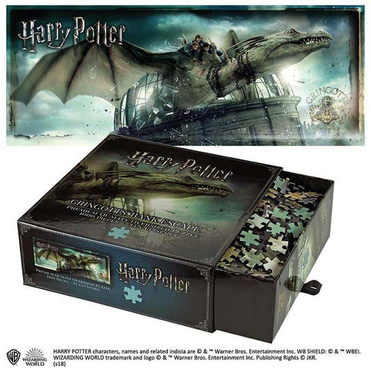Puzzle Fuga dalla Gringott Harry Potter Noble Collection 85x32cm 1000pz