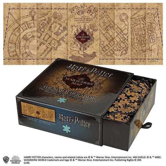 Puzzle Mappa del Malandrino Harry Potter Noble Collections 85x33cm 1000pz