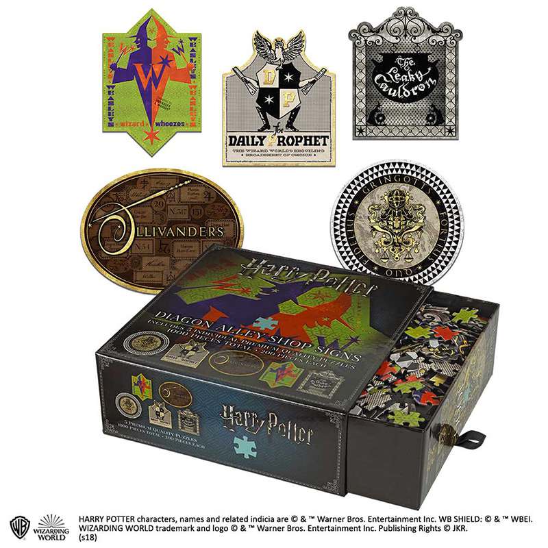 Puzzle Insegne di Diagon Alley Harry Potter 1000pz