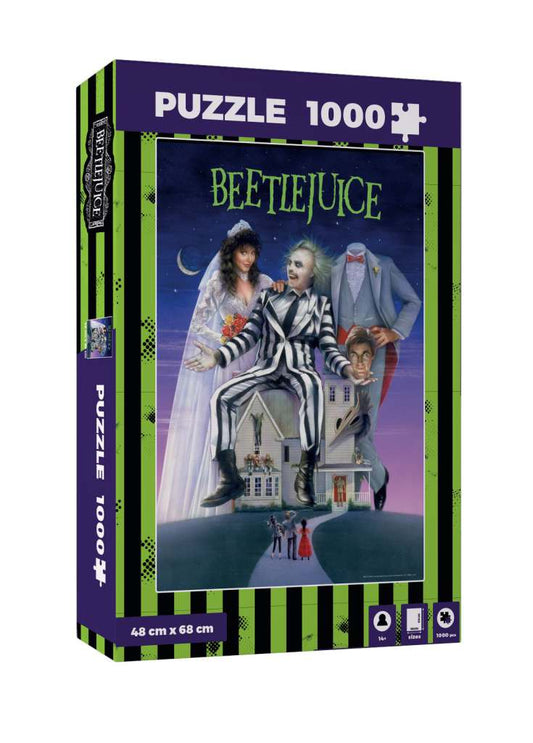 Puzzle Beetlejuice SD Toys 48x68cm 1000pz