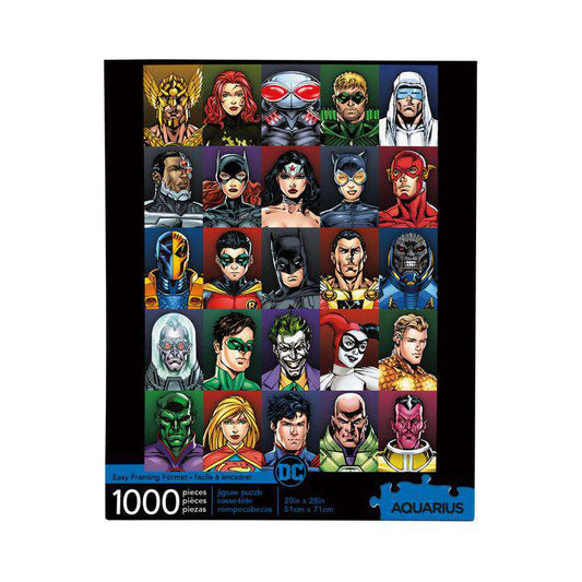 Puzzle Dc Face Aquarius Ent 51x71cm 1000pz