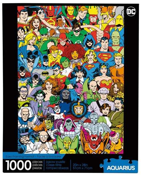 Puzzle DC Retrò Aquarius Ent 70x50cm 1000pz
