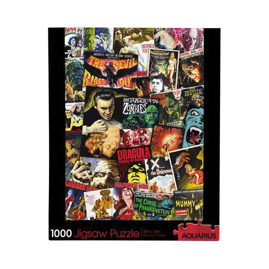 Puzzle Hammer House of Horror Aquarius Ent 51x71cm 1000pz