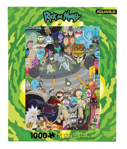 Puzzle Rick And Morty Aquarius Ent 51x71cm 1000pz
