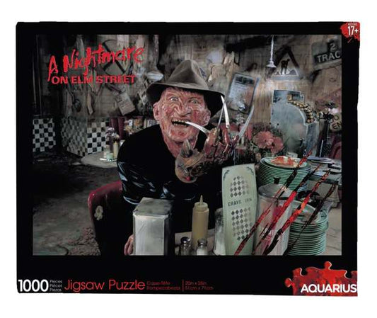 Puzzle Freddy Krueger Aquarius Ent 51x71cm 1000pz