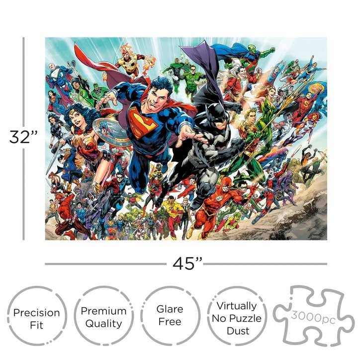Puzzle Dc Comics Aquarius Ent 82x115cm 3000pz