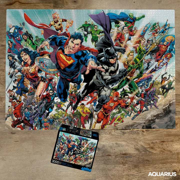 Puzzle Dc Comics Aquarius Ent 82x115cm 3000pz
