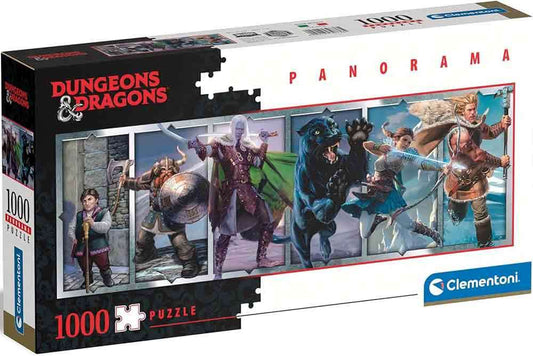 Puzzle Dungeons and Dragons Clementoni 98x33cm 1000pz