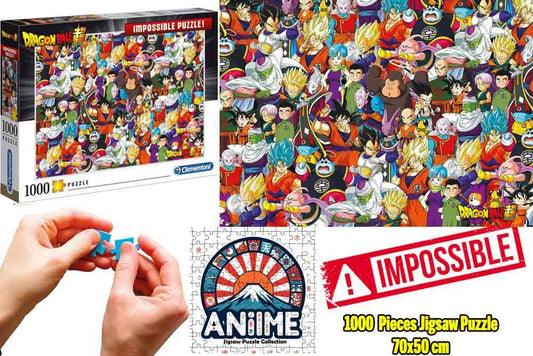 Puzzle Dragon Ball Super IMPOSSIBILE Clementoni 70x50cm