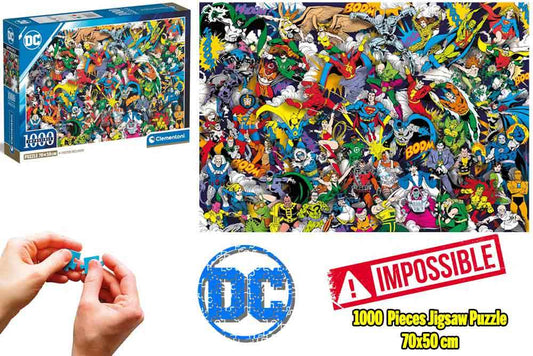 Puzzle DC Silver Age IMPOSSIBILE 70x50cm 1000pz